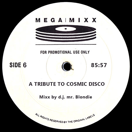 A Tribute to Cosmic Disco, raccolta afro numero 6