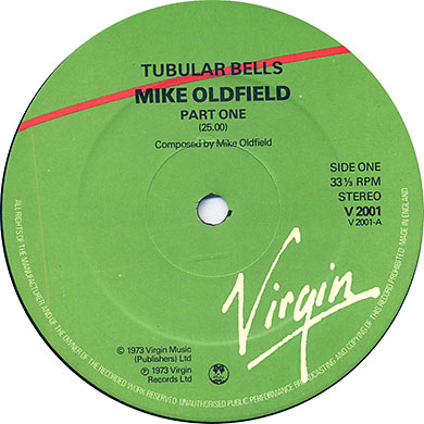 Video storico del 1973, Tubular Bells di Mike Oldfield